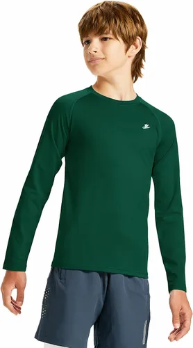 Vista 37 de Devoropa - Camiseta de compresión para niños pequeños, camiseta de fútbol y béisbol de manga larga, camiseta interior deportiva de secado rápido