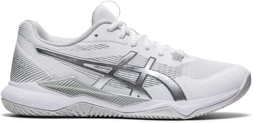 Vista 4 de ASICS Gel-Tactic - Zapatos deportivos de interior para mujer, BlancoPlata pura