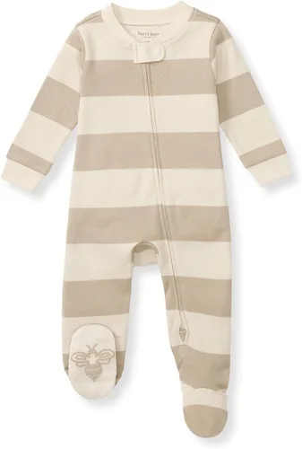 Vista 174 de Burt's Bees Baby - Pijama de una pieza para bebé, mameluco para dormir y jugar, algodón 100% orgánico, cremallera frontal