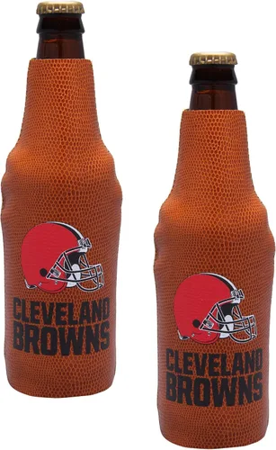 Vista 25 de Soporte aislante para latas y botellas de fútbol americano enfriador de bebidas Huggie (Nueva Orleans (Saints) - Negro) Nueva Orleans (Santos)