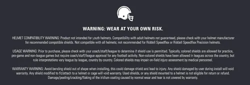 Vista 2 de Oakleys Legacy - protector de fútbol