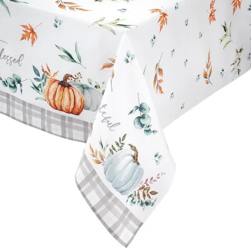 Vista 7 de Avanti Linens - Manteles individuales, decoración del hogar inspirada en otoño, juego de 4 (colección Grateful Patch)