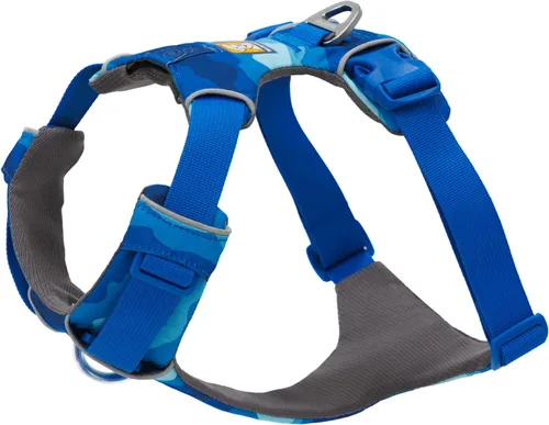 Vista 14 de Ruffwear, Front Range - Arnés reflectante para perro, suave y acolchado, de uso diario, con doble clip para correa, ajustable, ligero, para caminar