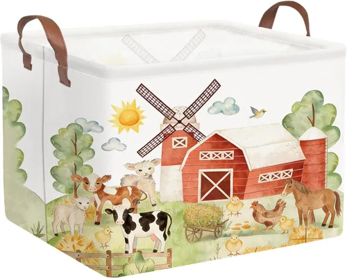 Vista 32 de FXOLCSHE - Canasta rectangular rosa de alpaca, canasta de lavandería impermeable plegable para guardería, canasta de juguetes para habitación