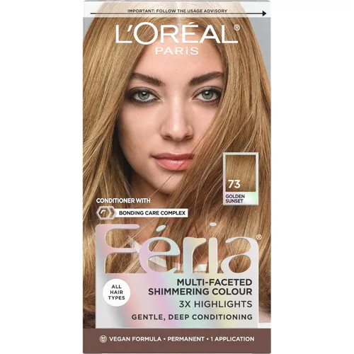 Vista 72 de L'Oreal Paris Feria - Tinte permanente brillante multifacético para el cabello, tinte de alta intensidad para reflejos 3X, 10 negro azabache