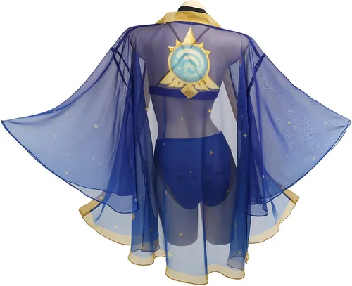 Vista 4 de haikyuu Cárdigan tipo kimono de verano para mujer, salida de baño, bikini