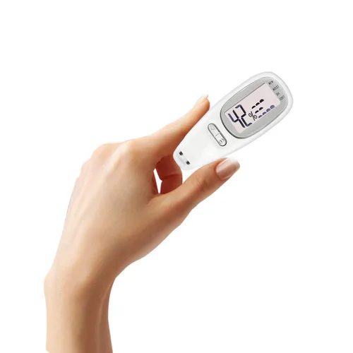 Vista 6 de Probador digital portátil de humedad facial, analizador de piel, corneómetro de hidratación facial, medidor de hidratación de la piel, probador
