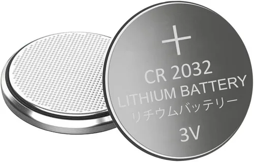 Vista 2 de Baterías CR2032, paquete de 100, 3V Celda de monedas de alta capacidad de 220 mAh, larga duración