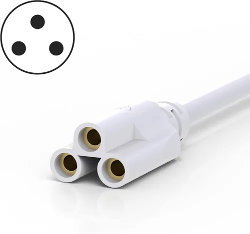 Vista 20 de Paquete de 4 cables de conexión hembra a hembra de 2 pies para luz LED T5 2FT hembra a hembra