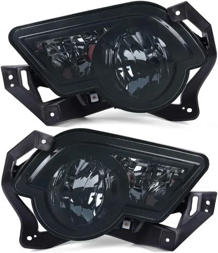 Vista 10 de PIT66 Juego de montaje de luces antiniebla (2 unidades) compatible con 2002 2003 2004 2005 2006 Avalanche Pickup Truck Accesorios de lámpara