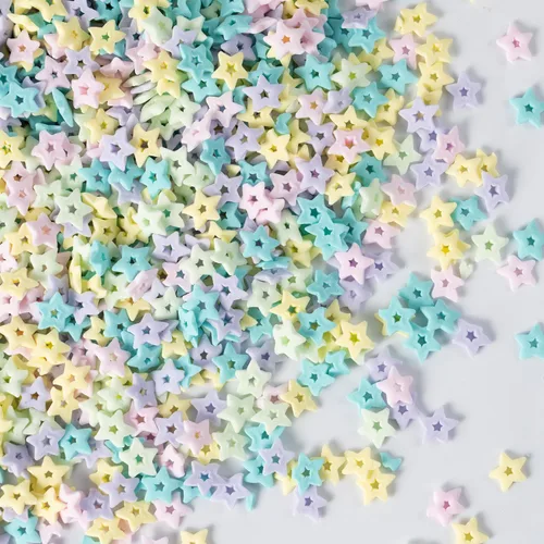 Vista 15 de Gránulos comestibles de Nonpareils azules y blancos de 2mm, mini perlas para decorar pasteles, caramelos de azúcar, galletas, magdalenas