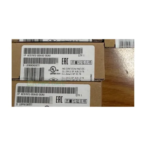 Vista 2 de 1 PCS Nuevo 6ES7972-0BA52-0XA0 6ES7 972-0BA52-0XA0 en Stock Envío Rápido
