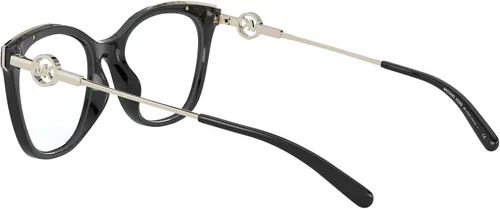Vista 5 de Michael Kors womens Mk4076u Rome Universal Fit Square Prescription Eyewear Frames Negro (black/Demo Lens)