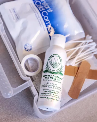 Vista 6 de HERBAL ALOEFORCE THE SKIN GEL 4OZ. BOTELLA