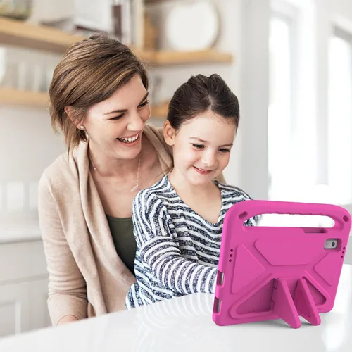 Vista 4 de Funda infantil para Lenovo Tab M9 TB-310FU (9 pulgadas), color rosa