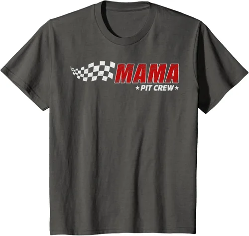 Vista 44 de Mama Pit Crew Race Car Birthday Family Matching Pit Crew Camiseta