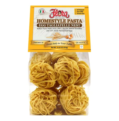 Vista 5 de Flora Fine Foods Pasta casera orgánica (Fettuccine de huevo casero)