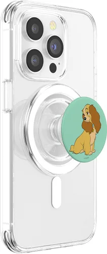 Vista 3 de Disney Lady And The Tramp Lady Simple Portrait PopSockets MagSafe PopGrip para iPhone