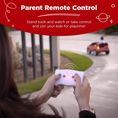 Vista 3 de Best Choice Products - Auto de 12 V para niños con control remoto para Rojo