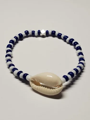 Vista 59 de 3 pcs Ilde Cowrie seashell Evil Eye Hamsa Hand Orisha Santeria Pulseras Bracelet Set