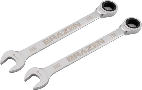 Vista 4 de BRAZEN Paquete de cinco llaves de trinquete de 1/2" (estándar)