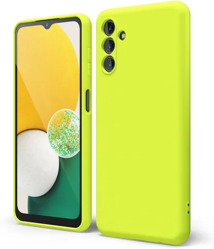 Vista 115 de oakxco Funda para teléfono Samsung Galaxy A12 con agarre de silicona líquida, linda delgada fina suave cubierta de gel de goma TPU lisa para mujeres