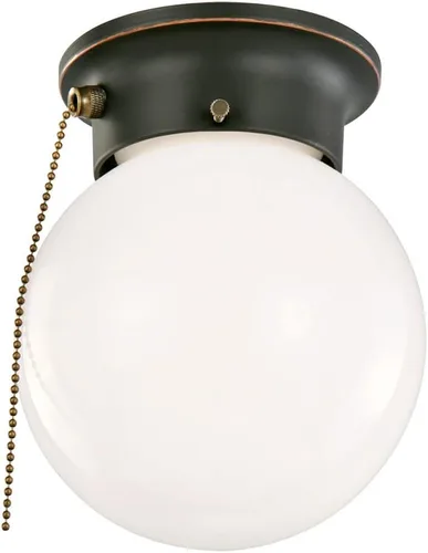 Vista 14 de Design House 519264 1 arreglo de iluminación para techo, con cadena, Blanco, 510040, 60watts, 120 volts