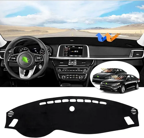 Vista 15 de CARTIST Cubierta de Tablero de Ajuste Personalizado para Chevy Chevrolet Silverado/GMC Sierra 1500 2014-2018, Silverado/GMC Sierra 2500HD 3500HD