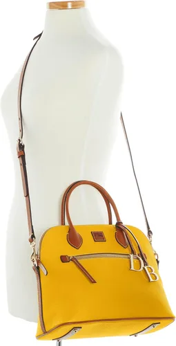Vista 4 de Dooney & Bourke Bolso de mano, bolso grande con cúpula de grano de guijarros