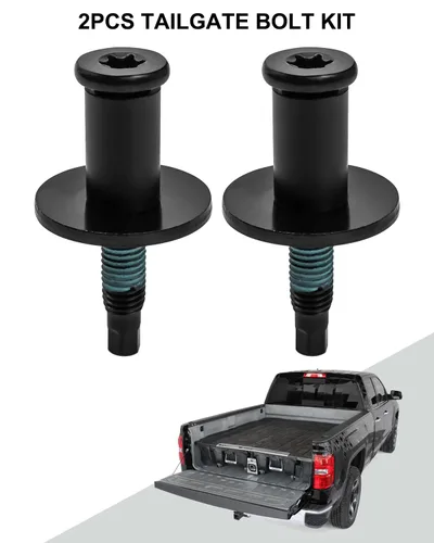 Vista 2 de Kit de pernos de bloqueo para puerta trasera compatible con Ford F150 F250 F350 F450 F550 Super Duty 1997-2016 Explorer Sport Trac 2001-2005