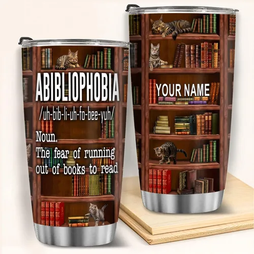 Vista 48 de T40413 - Taza personalizada para amantes de los libros, taza de café con texto en inglés "Just A Girl Loves Book", regalo para mujeres y niñas