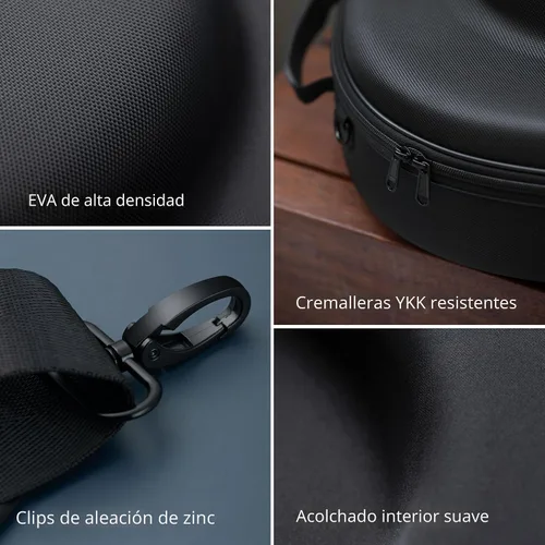 Vista 7 de Ozueccr Estuche de Viaje para Sombrero de Vaquero – Portador a Prueba de Aplastamiento para Sombreros de Vaquero, Panamá y Tweed con Asa