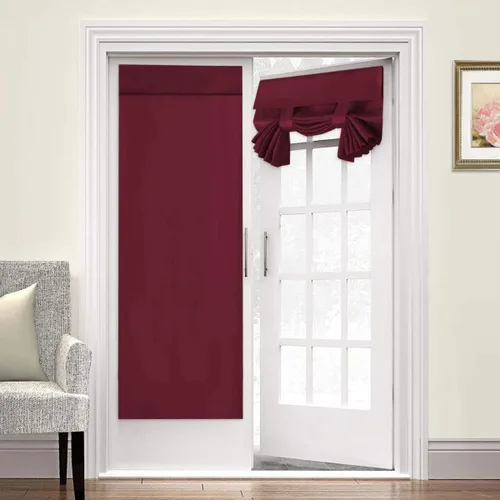Vista 150 de Turquoize Cortinas Opacas con Aislamiento Térmico Paneles de Tratamiento de Ventanas con Bolsillo para Barra Paneles de Ventana para Ventanas