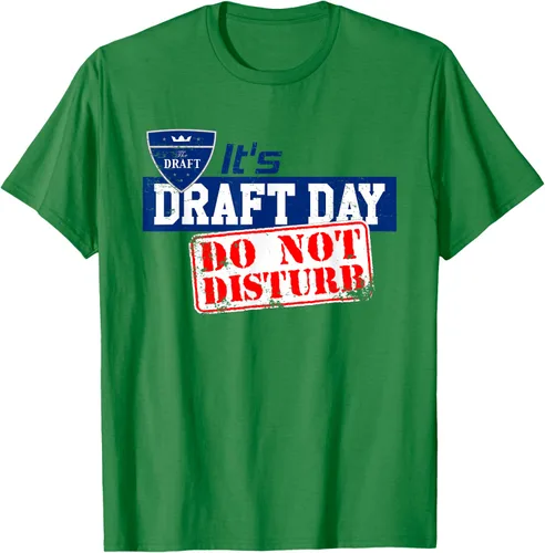 Vista 5 de It 's Fantasy Fútbol Proyecto de Día, Do Not Disturb playera, Anaranjado Gris Oscuro