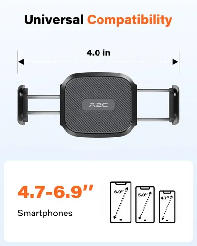 Vista 6 de A2C Soporte flexible para teléfono para cinta de correr, pelotón, cochecito, carrito de compras, escritorio, cuello de cisne para teléfonos