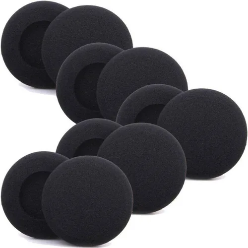 Vista 3 de Almohadillas de espuma de repuesto de 2.362 in/2.4 pulgadas desechables para auriculares, fundas de esponja, 5 pares