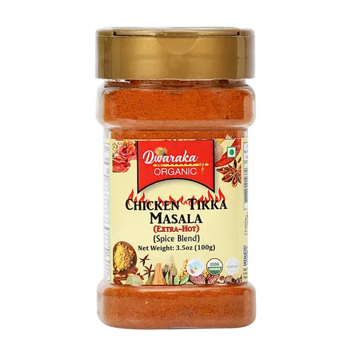 Vista 15 de Dwaraka Orgánico - Chana Masala, 3.5oz, saludable, orgánico, sin OMG, todo natural