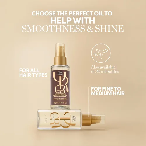 Vista 10 de Wella Professionals Oil Reflections Luminous Smoothing + Reflective Luxury Hair Oil Adds Smoothness & Shine Up to 3x Smoother Hair Anti-Frizz