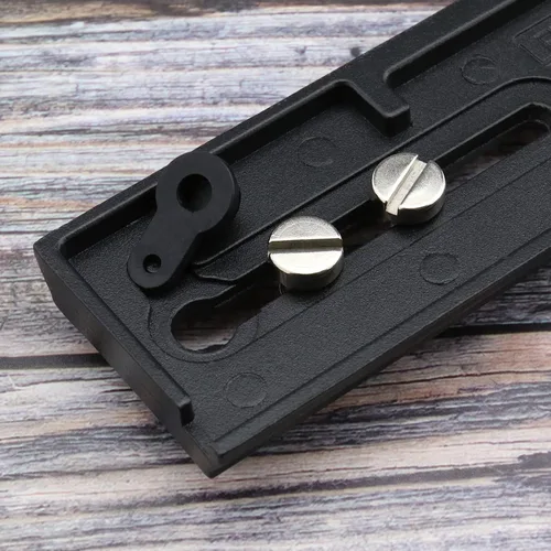 Vista 7 de ECSiNG Reemplazo de placa de liberación rápida para trípode compatible con Manfrotto 501pl 501 500ah 502ah 503hdv 504hd placa de cámara de cambio