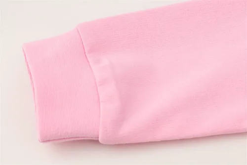Vista 5 de HILEELANG Sudaderas con capucha de manga larga para niña pequeña, de algodón, con gráficos, casual, forro polar, para el sudor