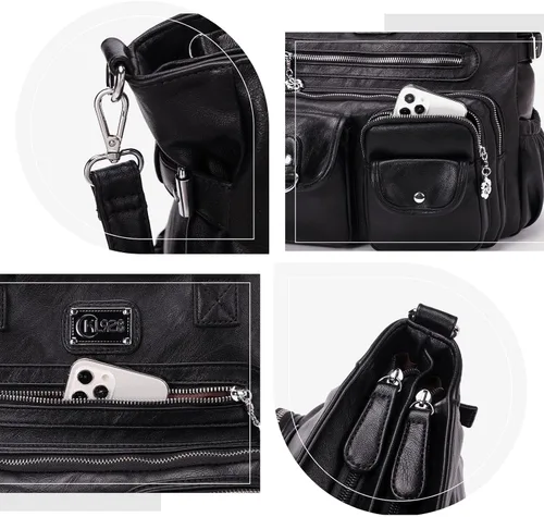 Vista 3 de Large Purses for Women Shoulder Handbags Tote Bag Hobo Bag