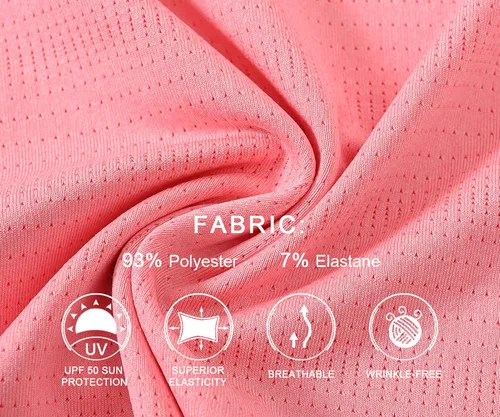Vista 7 de BASUDAM Polo de golf para mujer, cuello en V, manga corta, sin cuello, secado rápido