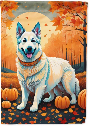 Vista 83 de Caroline's Treasures DAC1001GF Affenpinscher - Bandera decorativa para jardín de otoño, decoración para patio exterior, patio, parterres