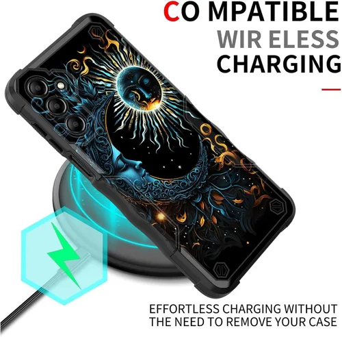 Vista 116 de Funda para Galaxy A14 5G, [Doble Capa][Protección contra Caídas de Grado Militar de 10 Pies] [Antideslizante] Funda Resistente a Prueba de Golpes