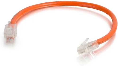 Vista 91 de C2G, cables Cat 6, parche de cables sin arranque, Negro
