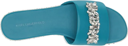 Vista 5 de Karl Lagerfeld Paris Sandalias Bijou Fashion Slide para mujer