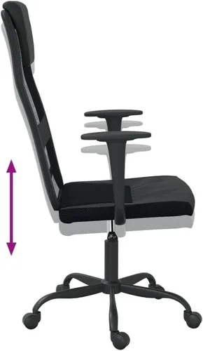 Vista 7 de Ergonomic Office Chair with Breathable Mesh Back, Adjustable Height Desk Chair for Home Office, Swivel Computer Chair with Lumbar Support and Smooth