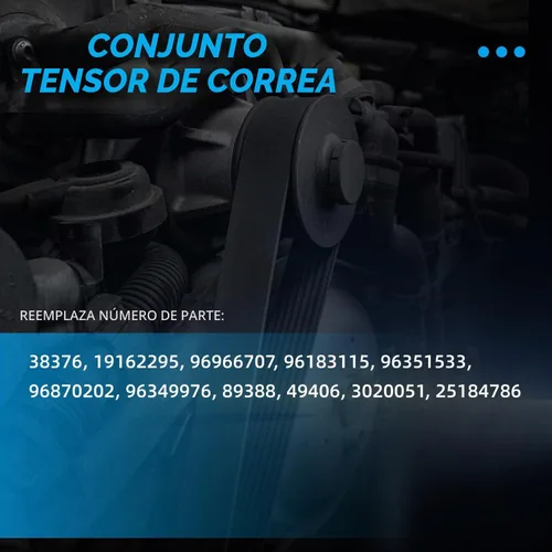 Vista 2 de Tensor de correa TUUMOND para Chevy Aveo 2004-2008, Aveo5 2006-2008