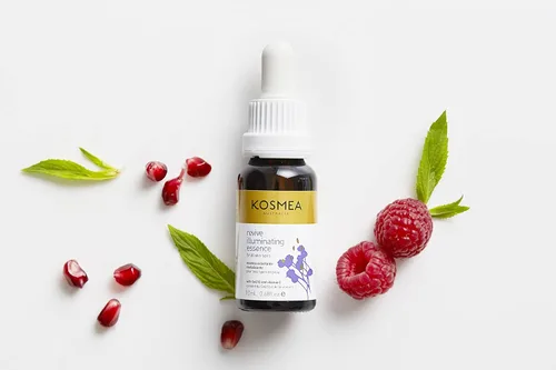 Vista 8 de Kosmea Revive - Aceite facial hidratante de esencia iluminadora para todo tipo de piel, 0.3 onzas líquidas, aceite facial superfino Aceite