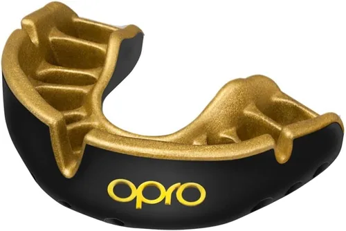 Vista 9 de OPRO Protector bucal Gold Level - Protector bucal moldeable con ajuste cómodo de primera calidad y protección multicapa para boxeo, artes marciales
